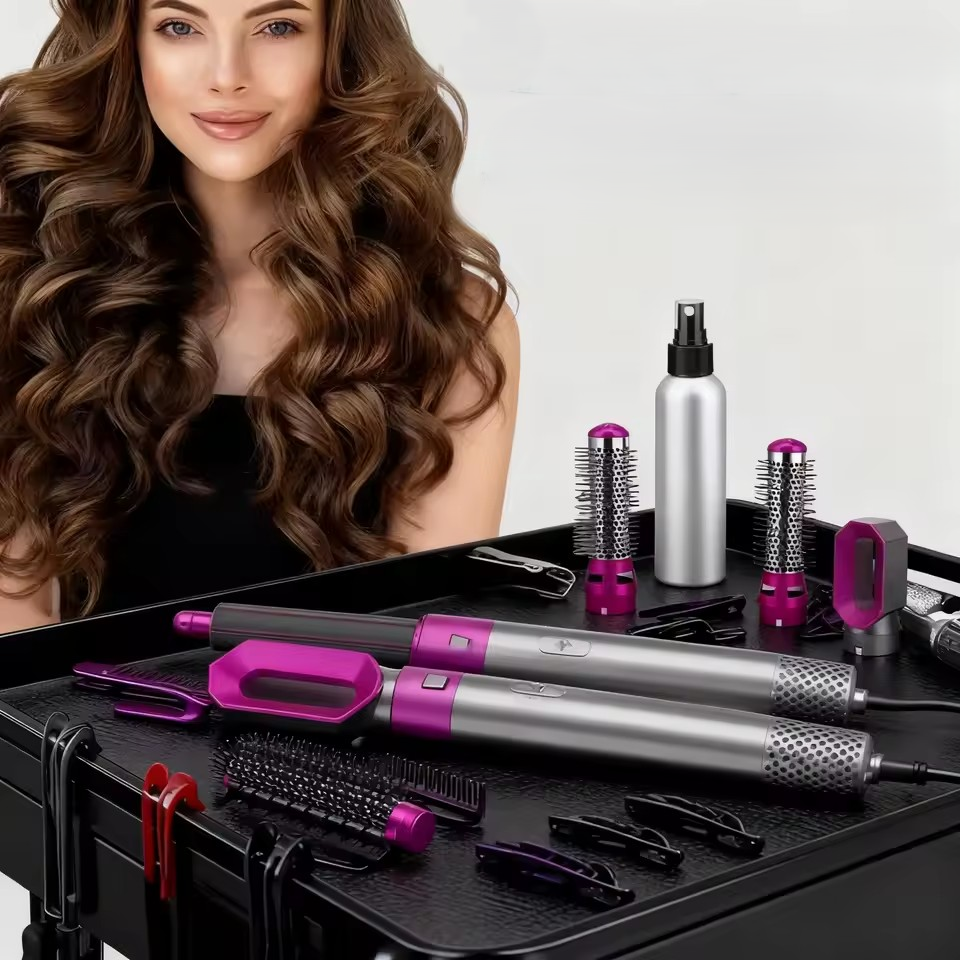 أداة تصفيف الشعر متعددة الوظائف 5 في 1